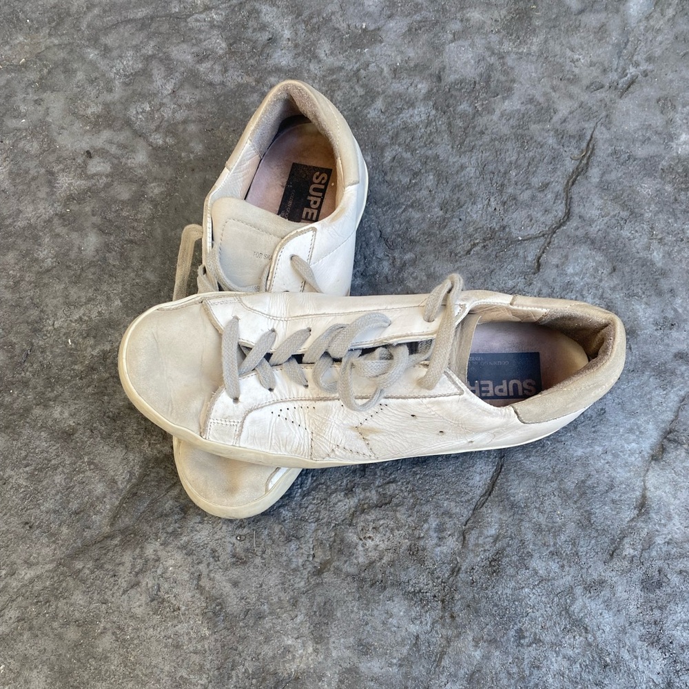 Golden Goose Superstar Mixed Leather Sneakers Sz39 - Picture 3 of 11